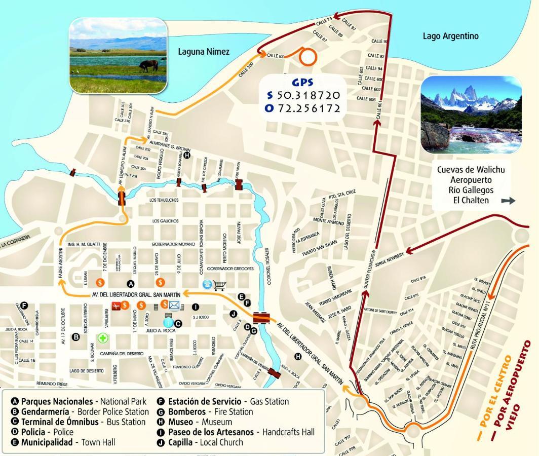 Brillos Patagonicos El Calafate Bagian luar foto